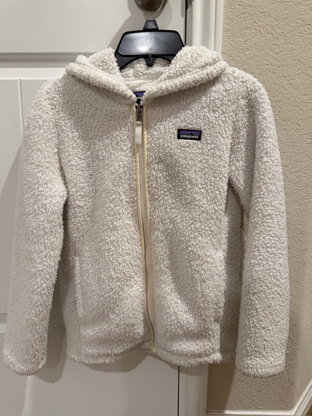 AUTHENTIC PATAGONIA LOS GATOS HOODED FLEECE HOODIE GIRLS medium size 10